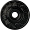 Ekena Millwork Vienna Ceiling Medallion (Fits Canopies up to 6 1/2"), 20"OD x 3 1/2"ID x 1 1/2"P, Black Pearl CM20VIBPS - alternate 1